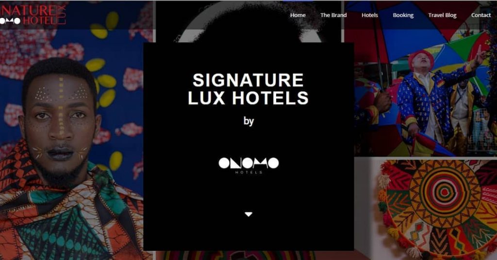 Signature Lux Hotels Website
