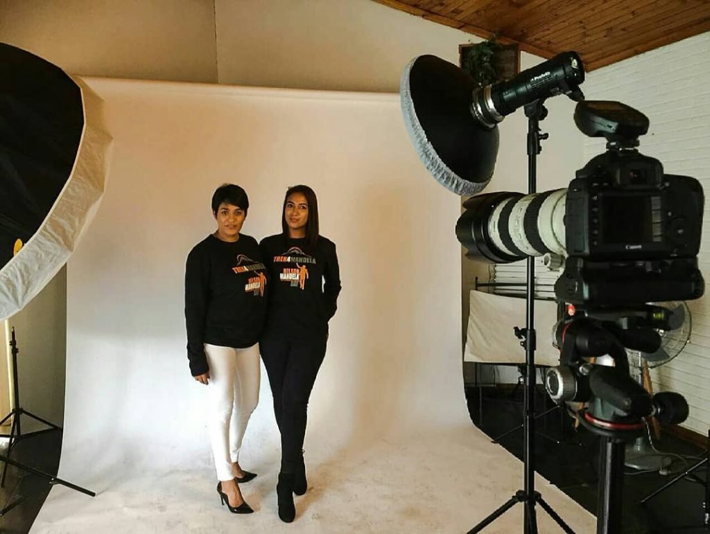 Tref 4 Mandela photoshoot with Lynn Forbes