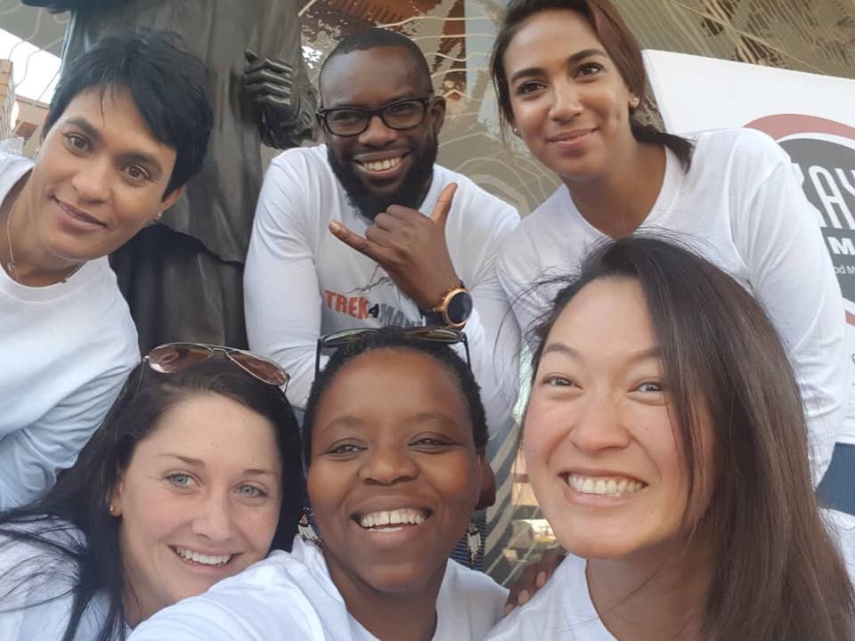 Trek 4 Mandela team